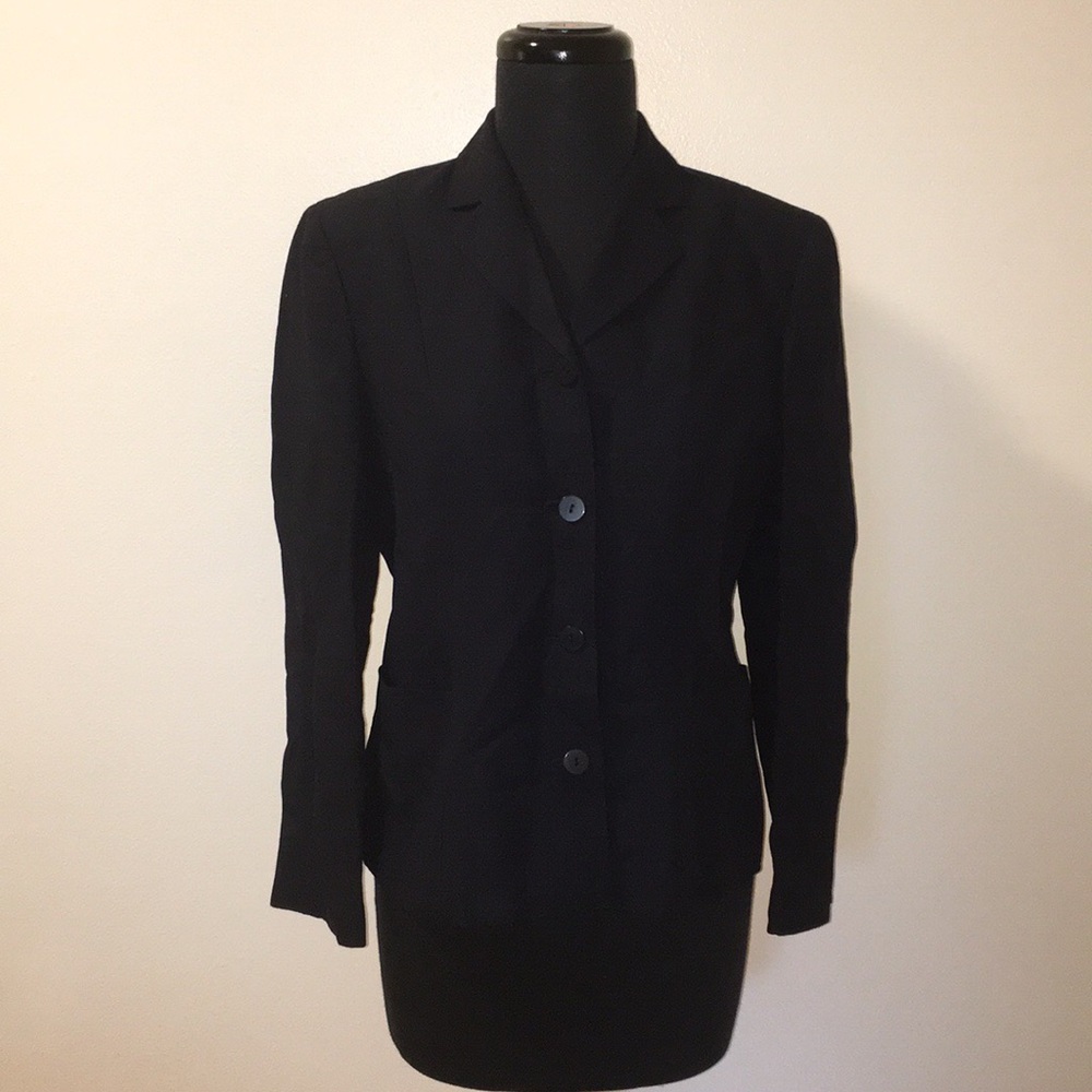 VTG 90s Casual Corner Annex Navy Blazer, 6P